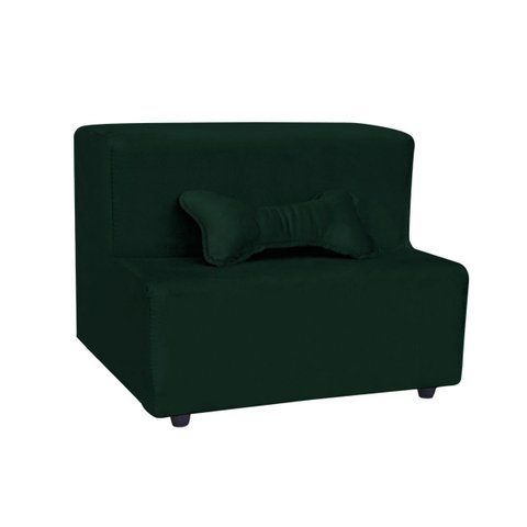 Escada Pet 2 Degraus para Cachorros Almofadada em Veludo Várias Cores Rampa Brinde Pet Luxo Conforto