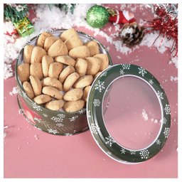 Lata Natalina Papai Noel Para Doces Chocolates - 3