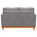 Ver imagem 5 de Sofa Berlim 2 Lugares Base de Madeira Tecido Impermeavel
