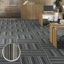 Ver imagem 1 de Piso Vinílico Colado Placa Pietra 3mm Casa Grassi Carpet Risque