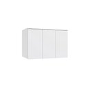 Ver imagem 1 de Aéreo Maleiro Baixo de 3 Portas 105cm Linha Modulado Adapt N541 Kappesberg - Branco