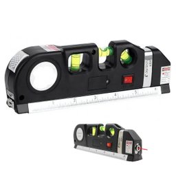Trena Medidor a Laser Nivelador 3 Linhas Regua Obra Construçao Alta Precisao Profissional Eficiente - 2