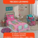 Ver mais imagens de Jogo de Cama Infantil Lepper Barbie Solteiro 3 Peças Microfibra Rosa