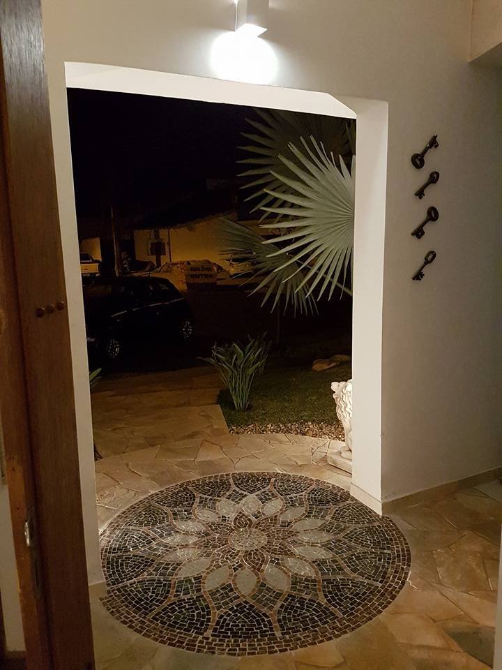 Mandala Indiana Piso Mosaico Vitral Árabe 70cm - 4