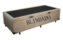 Ver imagem 2 de Cama Box Baú Solteiro Blindado Suede Bege