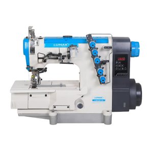 Máquina Costura Industrial Galoneira Plana Fechada 220v LU500-01DS-TZ-SU - Lumak