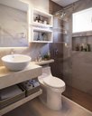 Ver imagem 2 de Nicho Retangular para Decoração de Banheiro 2pçs