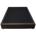Ver imagem 5 de Base Box para Cama Viúva 128x188cm Liz S05 Sintético Marrom - Mpozenato