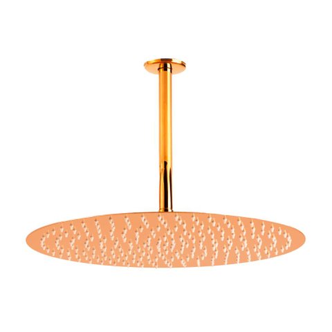 Ducha Chuveiro Redonda De Teto 40 cm Curuá Pingoo.casa - Dourado