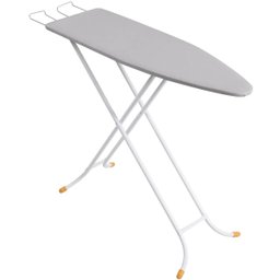 Tábua de Passar Roupa 100x30cm Dobrável Bella com Porta Ferro Retrátil e Ajuste de Altura Utimil - 1