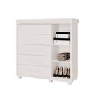 Ver imagem 3 de Cômoda Londres em MDF com 5 Gavetas e 1 Porta