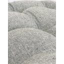 Ver imagem 2 de Kit com 4 Almofada de Cadeira Futton com Amarração 40x40cm - Prata