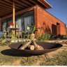 Lareira Externa para Jardim em Aço Carbono Oxidado Tamanho 100 Cm - 2