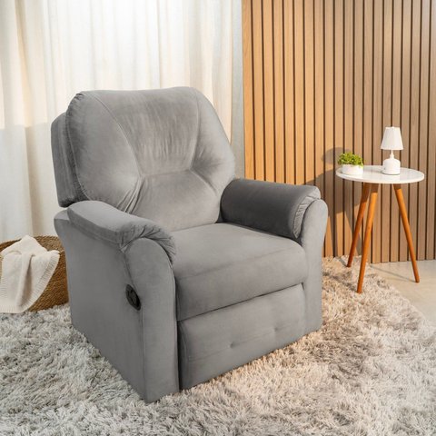 Poltrona Reclinável Automática Solo CabeCasa MadeiraOriginals