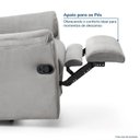 Ver imagem 7 de Poltrona Reclinável Automática Solo CabeCasa MadeiraOriginals Cinza