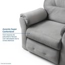 Ver imagem 5 de Poltrona Reclinável Automática Solo CabeCasa MadeiraOriginals