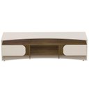 Ver imagem 7 de Rack Tv 86 Pol 220cm com 2 Portas Reno Off White/pinho A09 - Mpozenato
