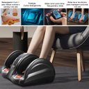 Ver imagem 3 de Massageador de Pés Mavo com Aquecimento Massagem Air Bag Tela Lcd e Óculos Massageador com Bluetooth