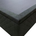 Ver imagem 4 de Base Cama Box Baú Solteiro Suede Preto