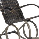 Ver imagem 3 de Cadeira Balanço em Alumínio e Fibra Sintética Conforto Trama Original