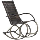 Ver imagem 1 de Cadeira Balanço em Alumínio e Fibra Sintética Conforto Trama Original