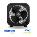 Ver imagem 4 de Ventilador Mesa Circulador 23cm Silencioso Portátil Turbo