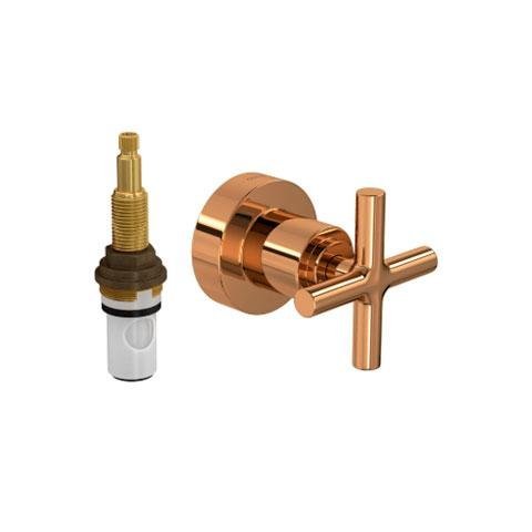 Acabamento para Registro de Pressão Duna Clássica 1/2 a 1 Red Gold - Deca - 1