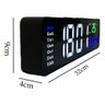Relógio e Cronômetro Digital de Parede Mesa Led com Controle - 3