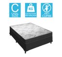 Ver imagem 6 de Cama Box Casal + Colchão Portobel Egito Ortopédico D28 59x138x188