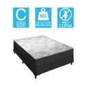 Ver imagem 6 de Cama Box Casal + Colchão Portobel Egito Ortopédico D28 59x138x188