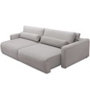 Ver mais imagens de Sofá Retrátil Reclinável para Sala de Estar Living 240cm Sevilha F04 Veludo Cinza - Lyam Decor