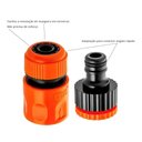 Ver imagem 2 de Kit 7 Adaptador Fêmea Torneira + 7 Engate Rápido Jardim 1/2
