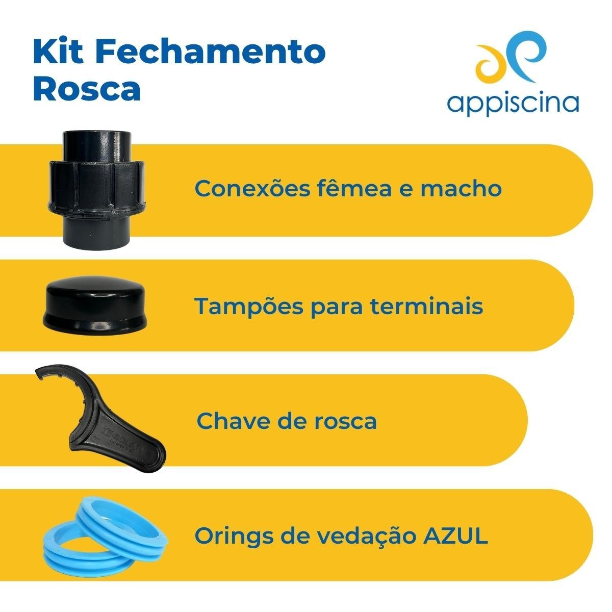 Kit Aquecedor Solar Piscina 25placas 2 Metros Ts-solar Rosca - 4