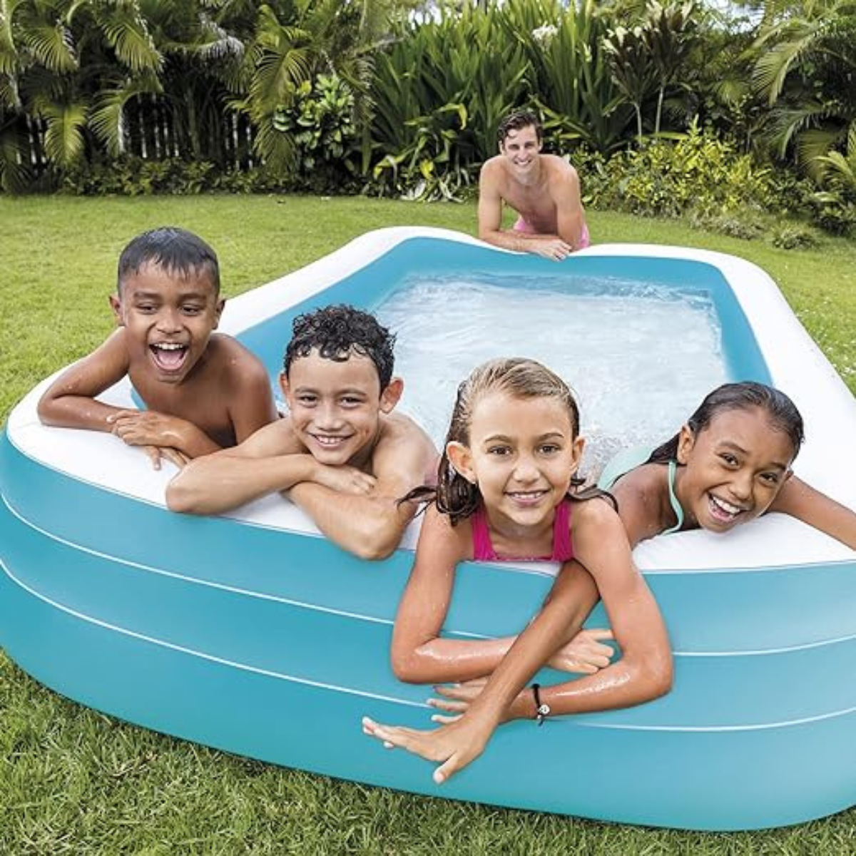 Piscina Inflável Intex 1050l Familiar 3,05m + Bomba Elétrica Voltagem:110v - 4