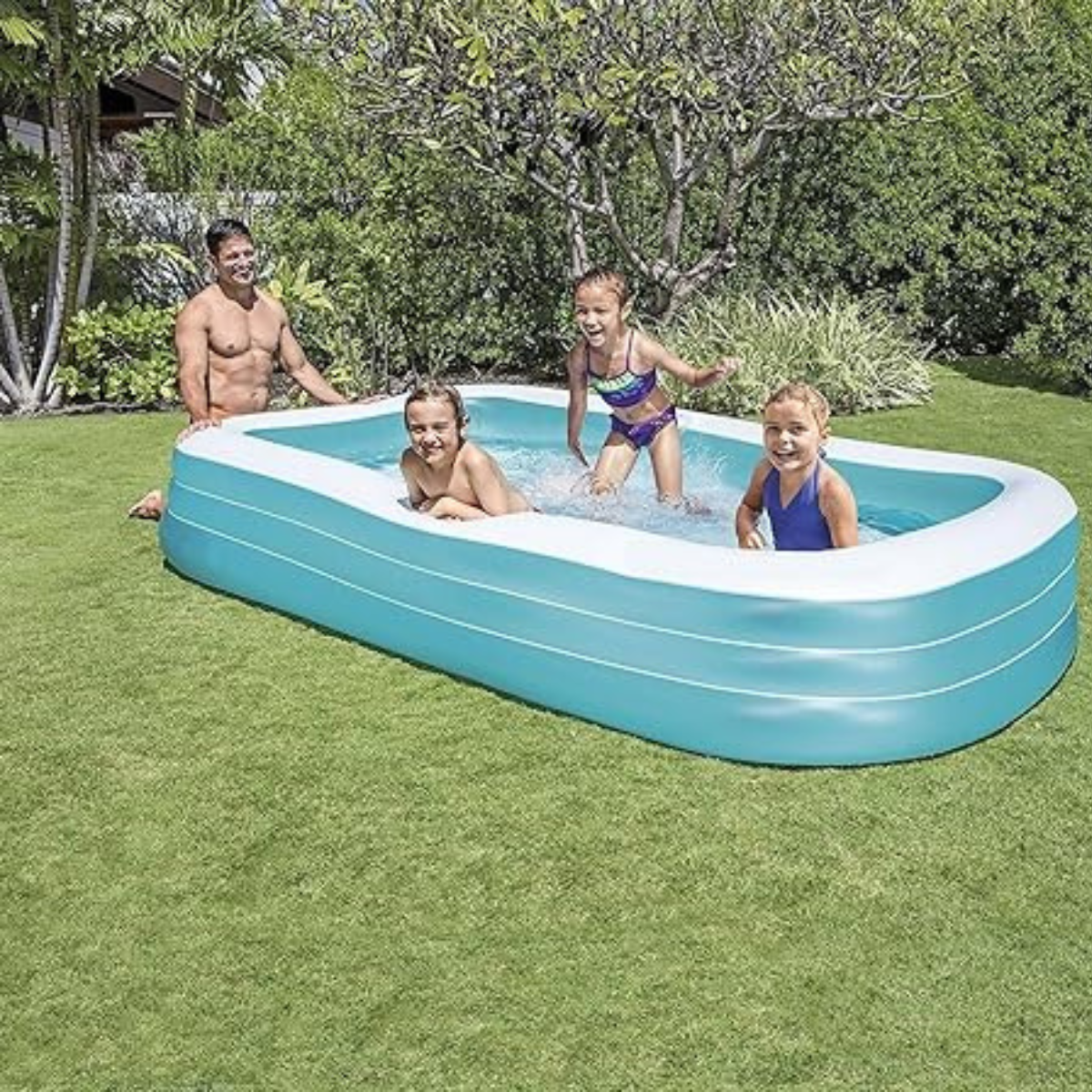 Piscina Inflável Intex 1050l Familiar 3,05m + Bomba Elétrica Voltagem:110v - 7
