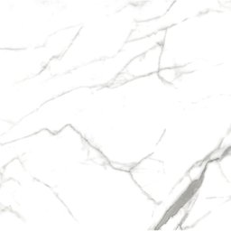 Porcelanato 70X70 Polido Carrara Cristal Retificado Extra MT V3 Até 30 Faces Cx-2,44m² Delta - 1