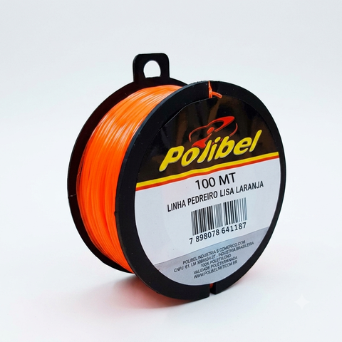 Linha de Pedreiro Laranja Polibel 100 m