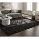 Ver imagem 1 de Tapete de Couro Natural Premium Preto 2,00 X 1,50 M