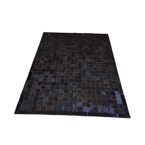 Tapete de Couro Natural Premium Preto 2,00 X 1,50 M