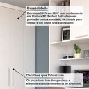 Ver imagem 5 de Quarto Home Office com Guarda Roupas e Bancada de Estudos Alpes Luciane Móveis