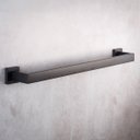 Ver imagem 2 de Kit Acessórios P/ Banheiro Inox Premium 4 Peças Preto Fosco