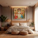 Ver imagem 1 de Quadro Decorativo Santa Ceia