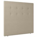 Ver imagem 1 de Cabeceira Cama Box Solteiro Luana 90cm Sintético Bege
