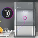 Ver imagem 3 de Ge Profile Máquina de Gelo Opal 2.0, 38 Lbs/dia, Wifi, Inox