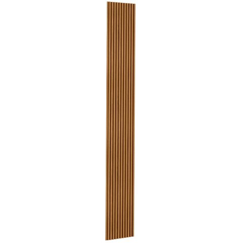 Painel Ripado de Madeira 1 Peça 39x250cm Slats L05 Nature - Lyam Decor