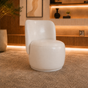 Ver imagem 1 de Poltrona Decorativa Bia Orgânica Corino Modena Recepção Sala Estar Quarto