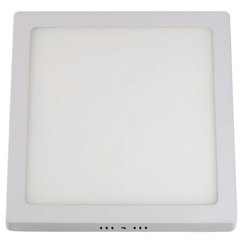 Plafon Sobrepor Quadrado LED 18W 22X22cm Painel Bivolt