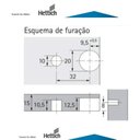 Ver imagem 4 de Dispositivo Vb 36/16 Branco Para Chapa 15 Mm (Kit Com 100 Un)