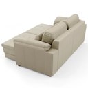 Ver imagem 6 de Sofá Retrátil 2 Lugares para Sala 175cm Dijon Couro Creme S07 - Mpozenato