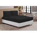 Ver imagem 1 de Jogo de Lençol Microfibra Casal Queen 3 Peças Preto